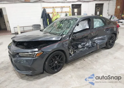 2022 Honda Civic Sport z USA, uszkodzony, nr VIN 2HGFE2F50NH517474